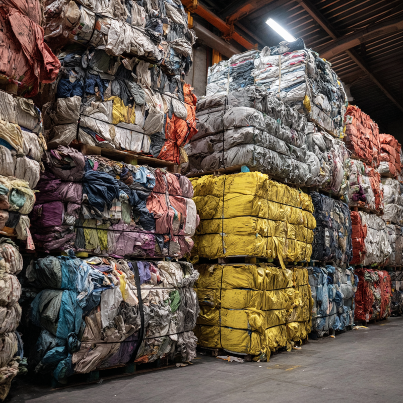 Mixed Clothing Bales - Export Grade