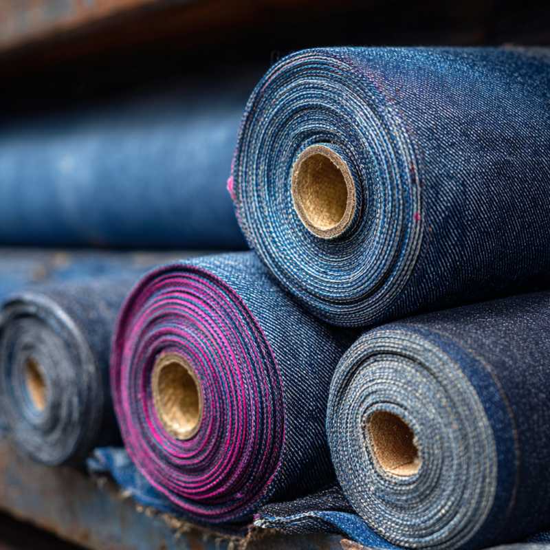 Denim Fabric Rolls - End of Line