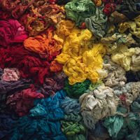 Assorted Dyed Yarn Bundle - Mixed Colours & Weights